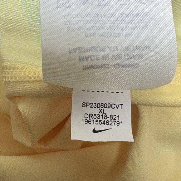 Nike Dri-Fit Tiger Woods Golf Polo Shirt Men's Size XL Yellow DR5318 RETIRED - Picture 10 of 12